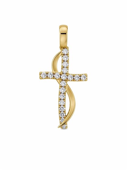 Charm Idee Preziose dal 1987 Dame in Gelbgold Zircone IP.CHK18G/223 - IP.CHK18G/223